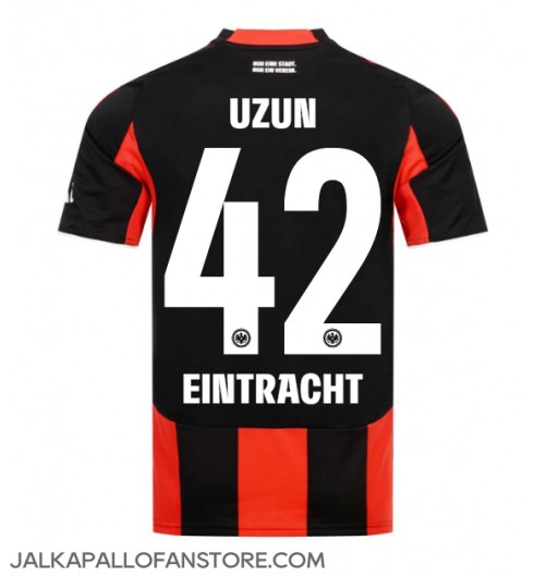Eintracht Frankfurt Can Uzun #42 Kotipaita 2025-26 Lyhythihainen Eintracht Frankfurt Can Uzun #42 Kotipaita 2025-26 Lyhythihainen